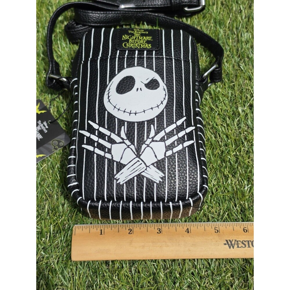 Disney Nightmare Before Christmas Crossbody Cell Phone Purse Primark NWT 7x4.5in - Picture 5 of 9